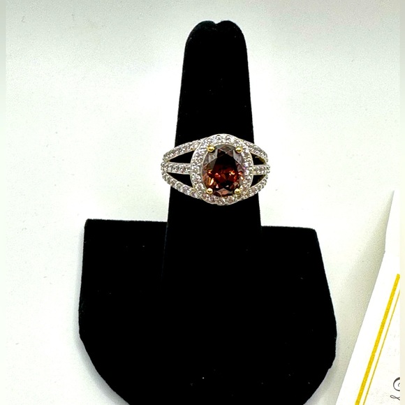 18k gold-plated solid sterling silver ring - Picture 2 of 7